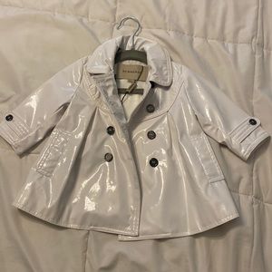 Baby girl Burberry raincoat